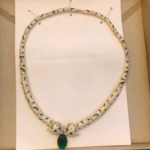 Gold Tone Jaguar Necklace